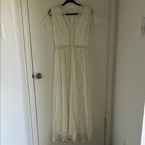 White Lace Dress